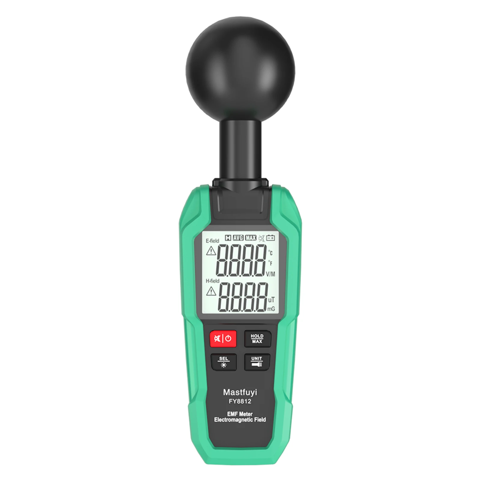 EMF Meter Electromagnetic Field Tester High Precision Electromagnetic Radiation Gauge Electromagnetic Wave Radiation Detector compression force gauge Measurement & Analysis Tools