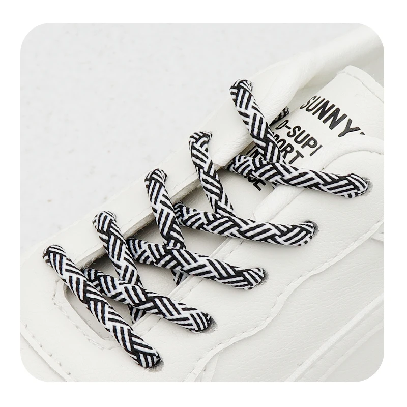 Vibrant 10-Color Quick Round Shoelaces - Versatile Replacement for Sneakers and Trainers