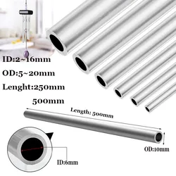 Premium 6061 Aluminum Alloy Pipe - Various Dimensions Available - OD 5 x ID 2mm