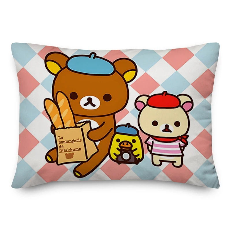 Rilakkumas Body Pillow Cover Decorative Cushion Decorative Pillows Covers for Bed Pillows Cushions Home Decor Pillowcase Sofa 4