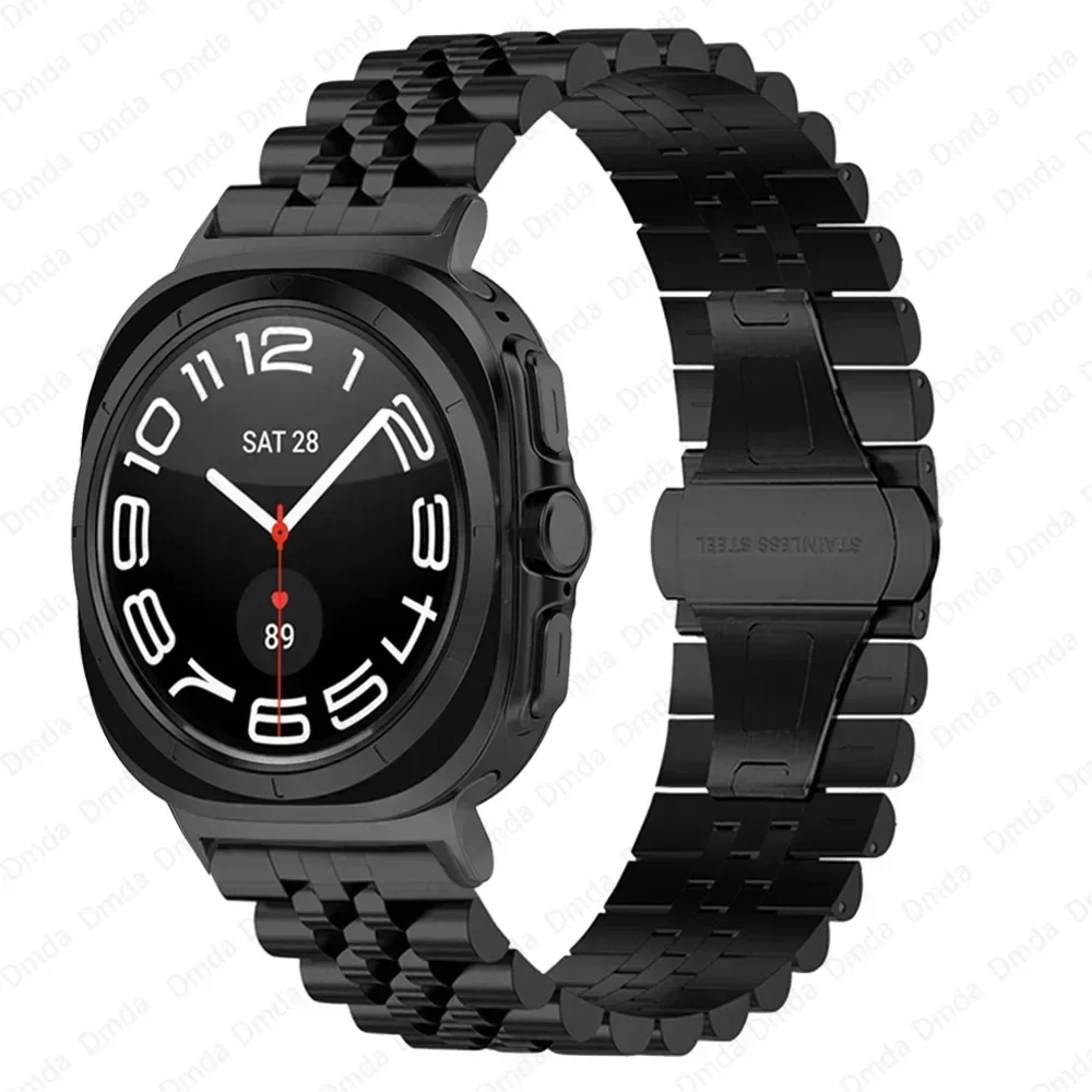 Luxury Stainless Steel Bracelet for Watches - Unisex Wristband