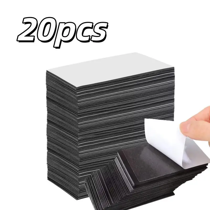 20개 자가 접착식 자석 스트립 ? 잔여물 없음, 냉장고, 유리, 공예품, 가정 및 이벤트 장