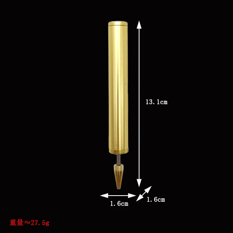 Leather Craft Edge Oil Pen Leather Dye Pen Stainless Steel Brush Brass Head Applicator Paint Roller Tools for Leathercraft DIY leather dye pen leather tool