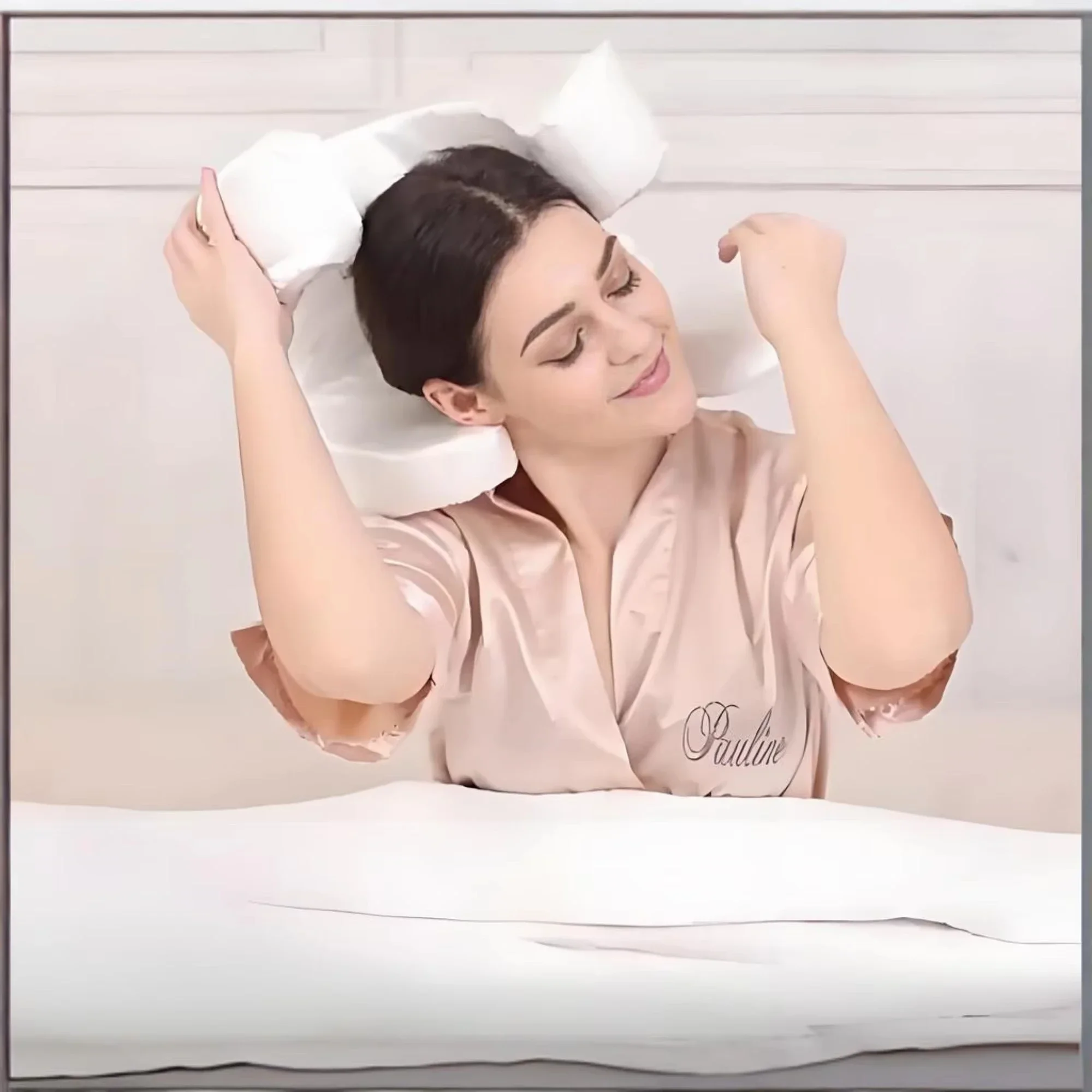 2025 New Best Beauty Face Pillow Satin Pillow Sleep peacefully without Wrinkles Facial Massage Pillow Beauty Sleep Anti-Wrinkle 5