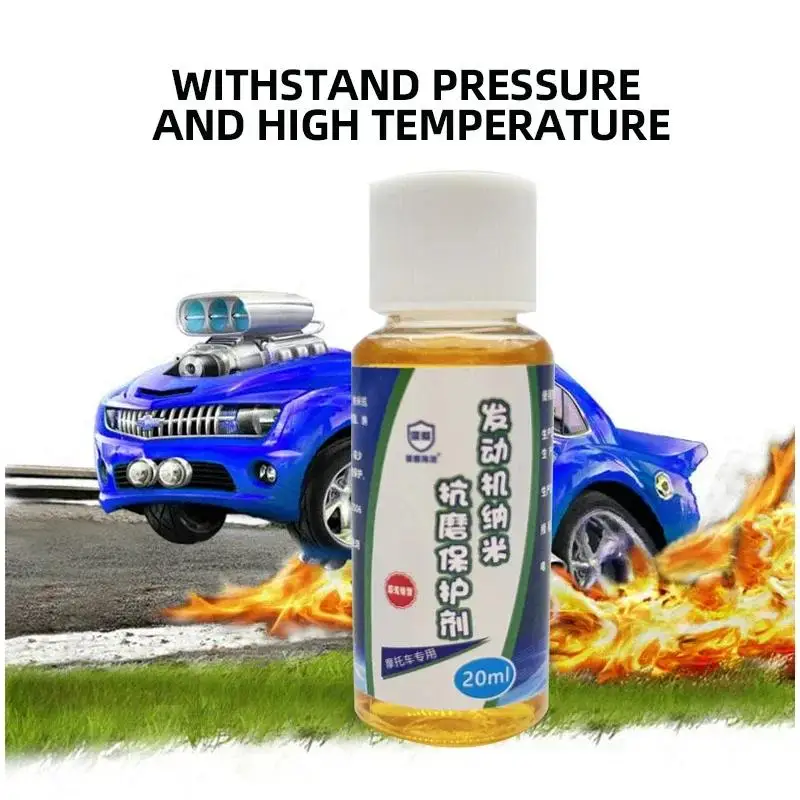 

Противоизносостойкий агент для автомобильного двигателя 20 мл, противоизносостойкий защитный агент для двигателя, высокоэффективный восстановитель двигателя и смазочный двигатель