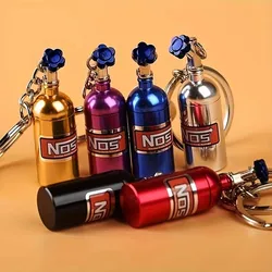 Simulation Climbing Car Decorative Nitrogen Bottle with Fixed Chain (Golden)