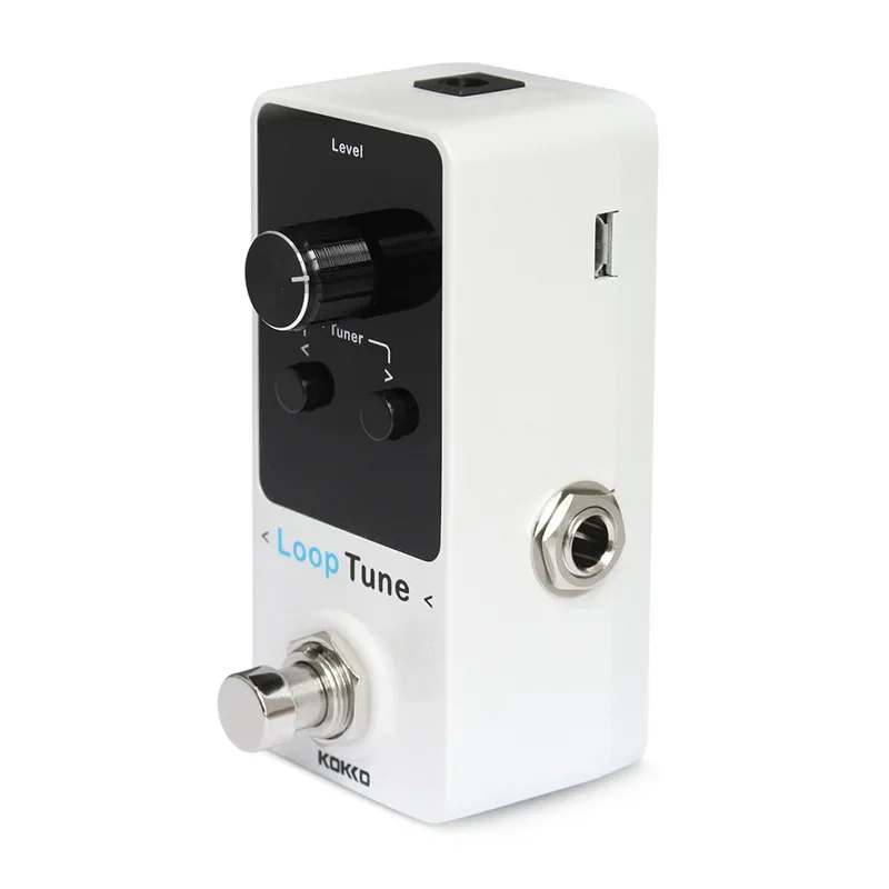 KOKKO Loop Tune Electric Guitarra Effect Pedal Floor Recording Looper Effect W/Built-in Tuner Option Pedal FLP-2T Guitar Parts