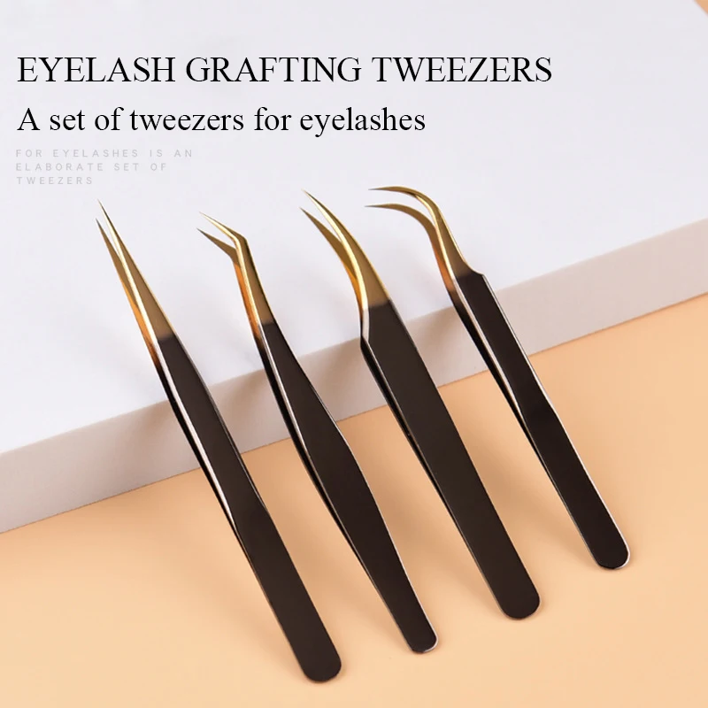 3Pcs Craft Tweezers Precision High Precision Metal Pointed Craft Tweezer  Lash Extension Tweezers for Eyelash Vinyl DIY Stickers - AliExpress