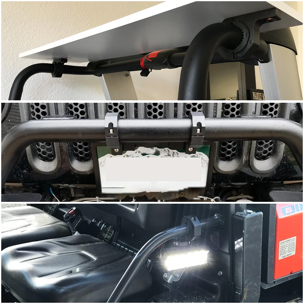 รูปสินค้า Off-Road LED Light Bar ชุดยึดสําหรับ 1 "/1.5"/1.75 "/2" Universal อลูมิเนียม ATV UTV รถจักรยานยนต์รถบรรทุกแส้ light Mount