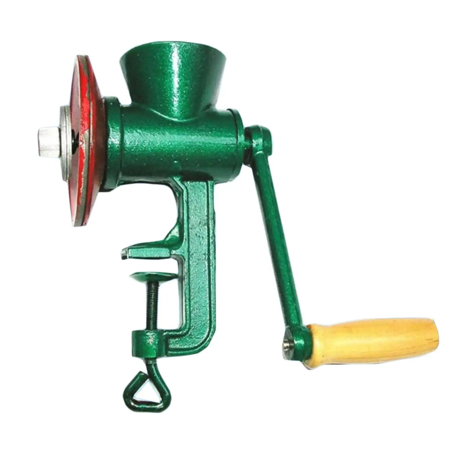 

Hand Crank Grain Mill Wheat Nuts Crusher Coarseness Adjustable Household Small Grinder Kitchen Tools