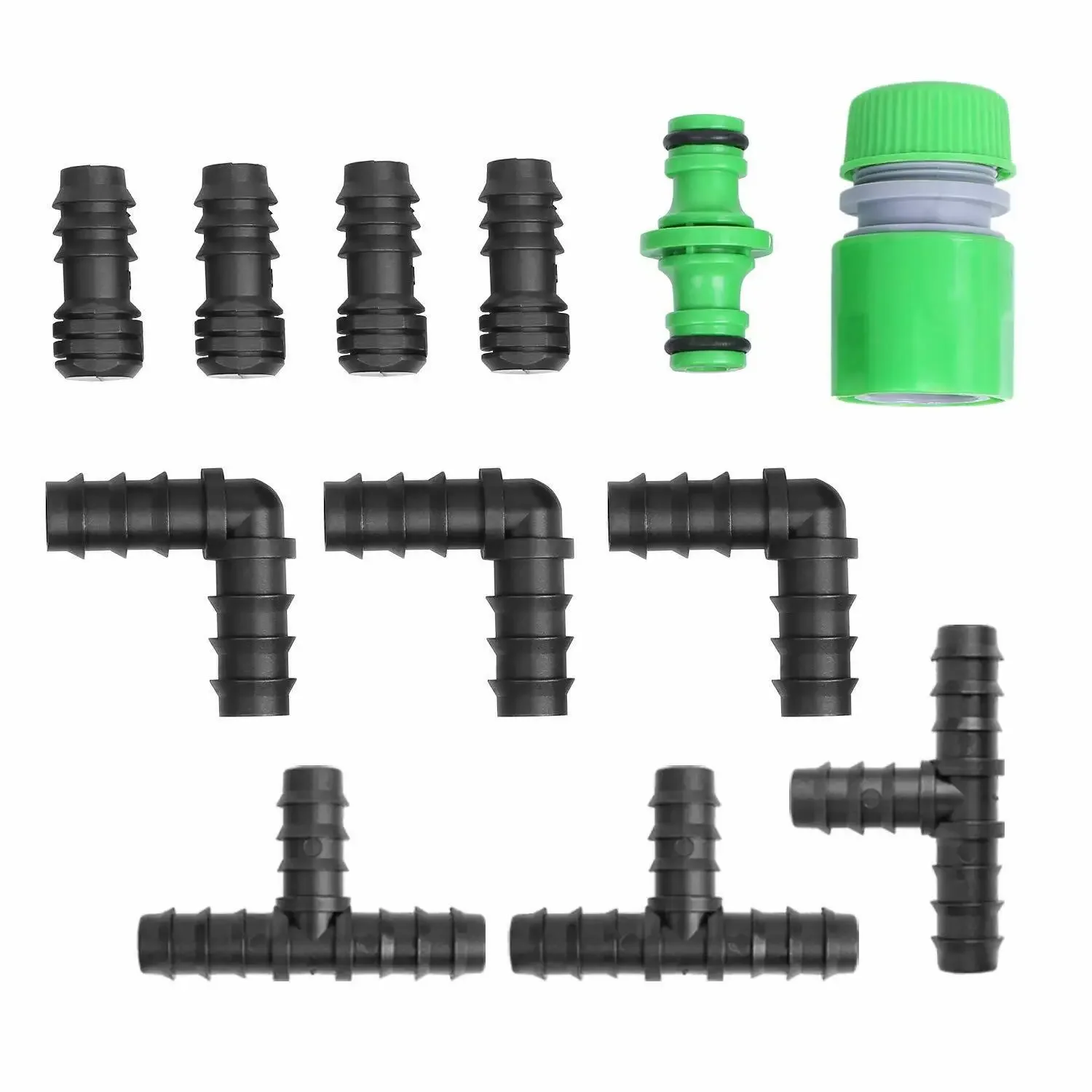 FIXKIT 50m Garden Irrigation Microporous Uniform Water Perforated Water Pipe Rubber PE Hose Buried Underground Irregular Seepage - Image 5