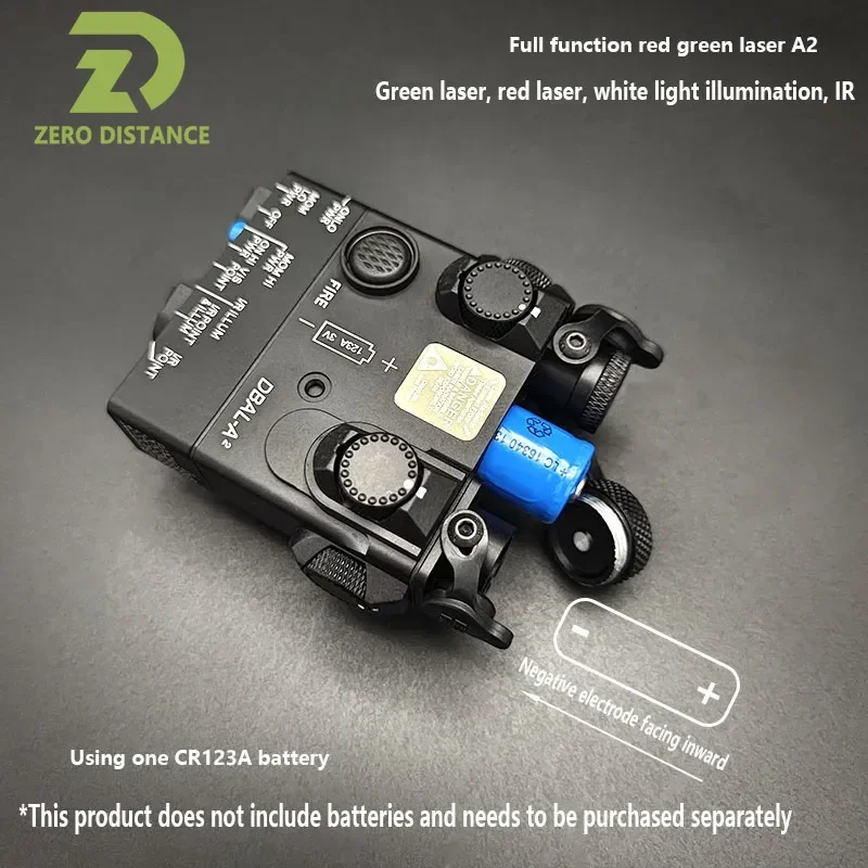 Sotac Metal DBAL A2 Tactical Laser Red Green Dot Indicator IR Laser LED White Light Multifunctional Laser Indicator Aiming laser sight