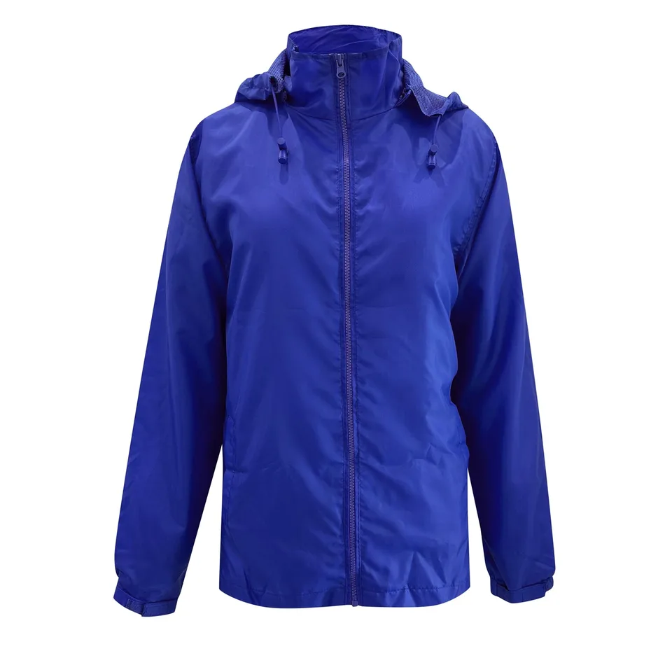 Womens Lightweight Hooded Rain Jacket Windbreaker