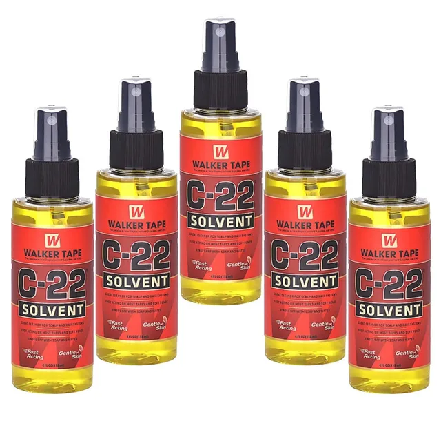 C-22/ขวดตัวทําละลายสเปรย์Removerสําหรับวิกผมลูกไม้ToupeeกาวRemoversวิกผมกาวRemoverสําหรับเทปต่อผม 1