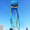 Magic Octopus 3D 8 M Multi-colored Mollusk Large Animal Kite Outdoor Performance Competition Kite Tear Resistant Material 5