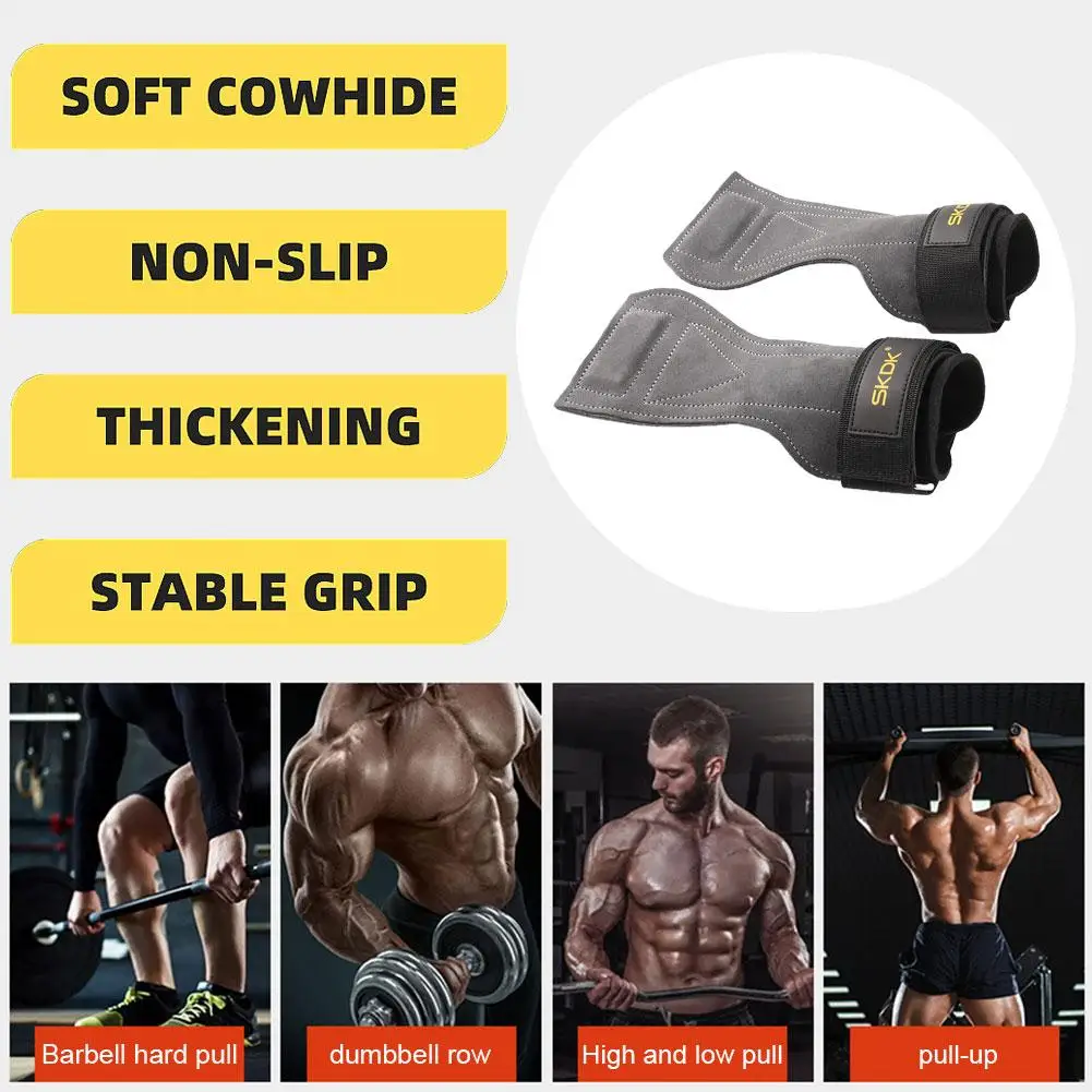 

Gym Grip Palm Guard Cowhide Palm Protector Weightlifting Equipment Gymnastics Training Strength A Replacemen Grip Gloves Fi Y7N1