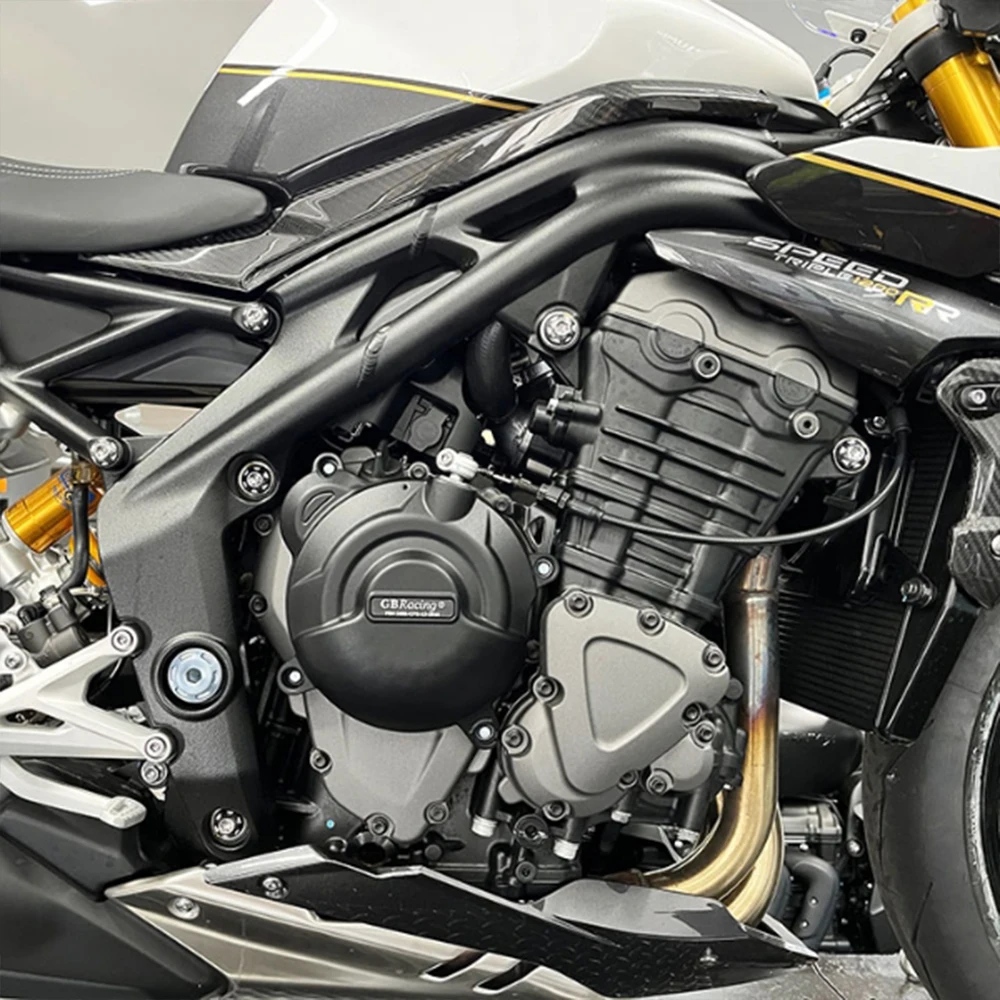 Motorcycle Engine Cover Engine Cover Protector Motorcycle Accessory Set SPEED TRIPLE 1200RS 1200RR GB Racing Engine Protect Cover For TIGER 1200 2018-