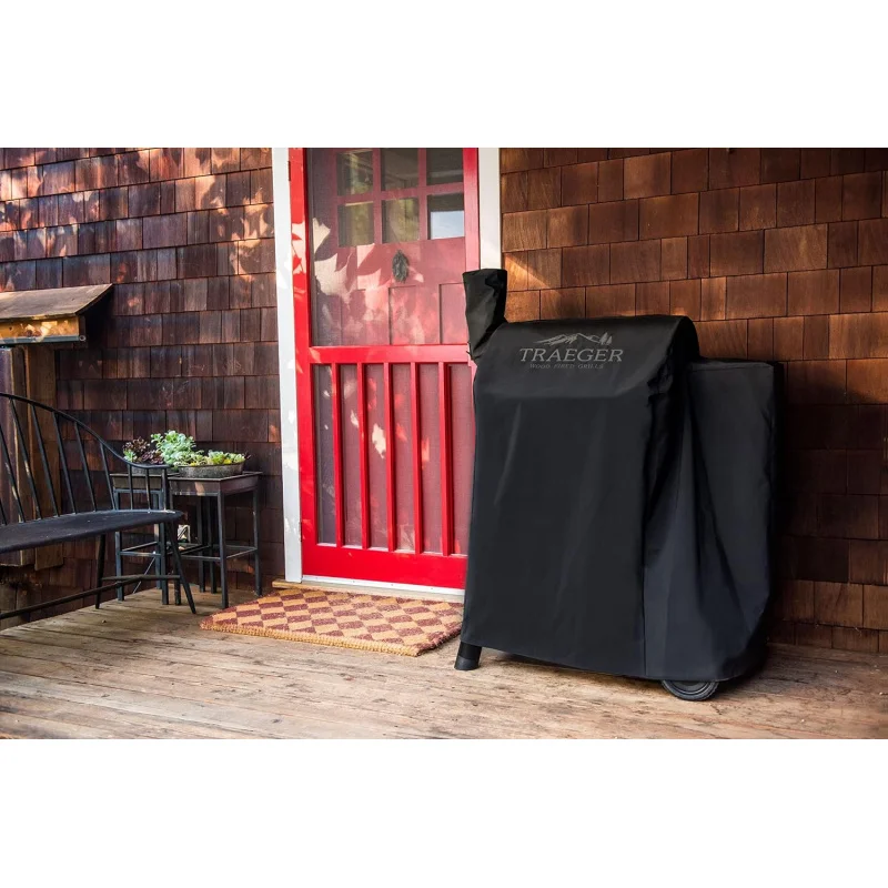 Traeger Grills BAC503 Full-Length Grill Cover Grill Accessory-Pro 575/ Pro 22, Black
