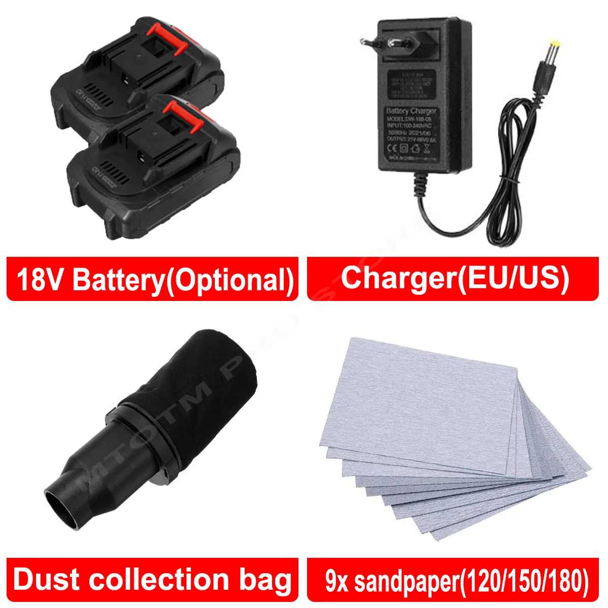 Electric Grinder Sander Brushless Random Orbital Electric Sheet Sander Wood Grinder Polishing Machine Dust exhaust Power Tools Makita 18V Battery