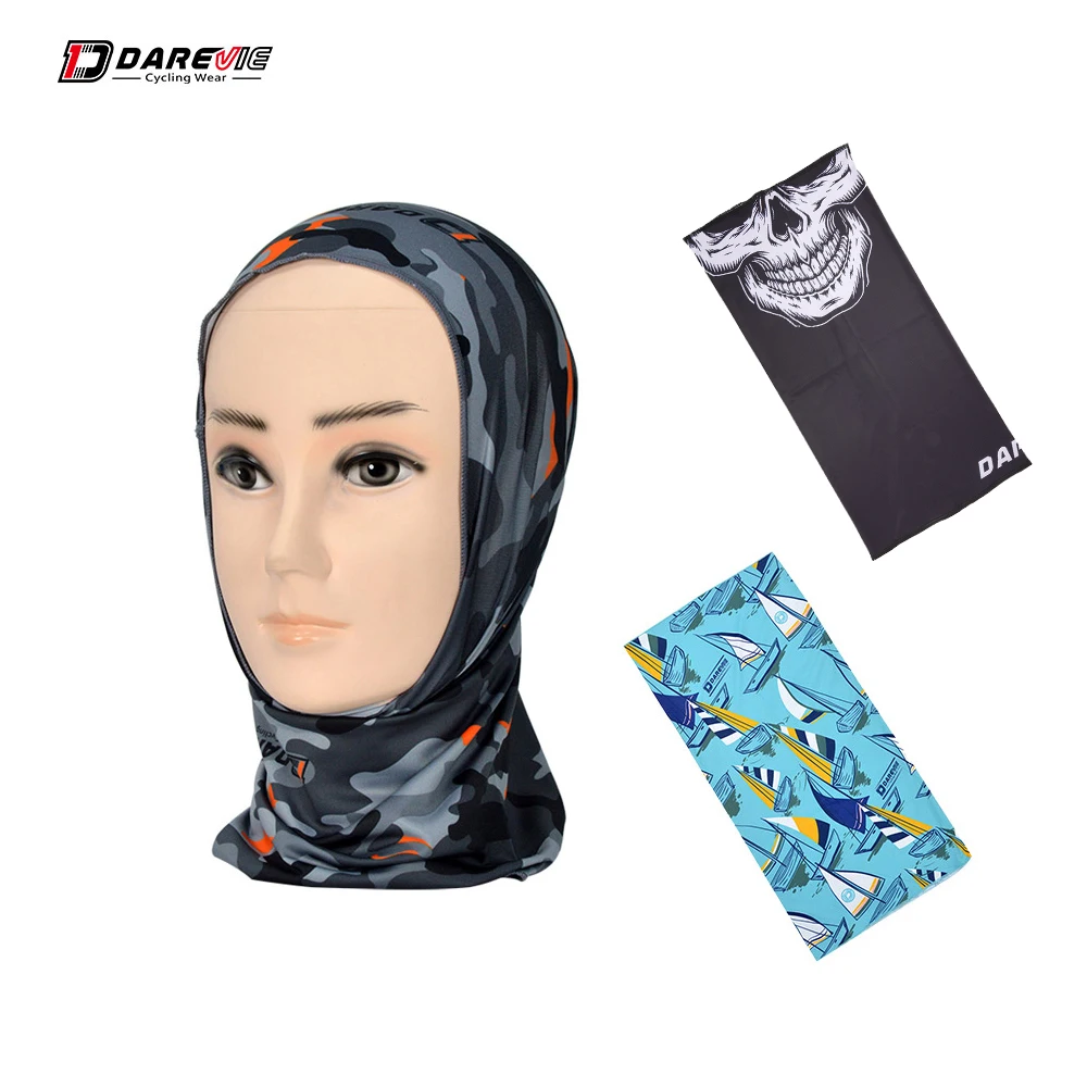

DAREVIE Cycling Mask For Face Outdoor Sport Headband Sunscreen Headscarf Mountain Road 3D Face Scarf Neck Sleeve Cycling Mask