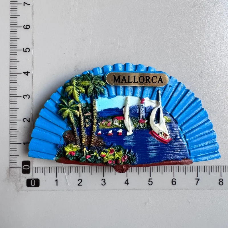 Magnete da frigorifero 3D Barcellona Spagna regalo souvenir viaggio