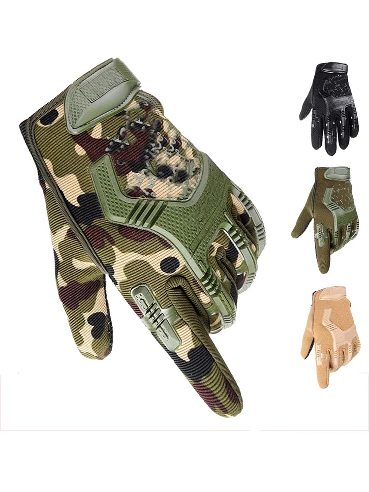 Description Picture 2 of itemTactical  Gloves Half Finger Paintball Airsoft Shot Combat Anti-Skid Men Bicycle Full Finger Gloves Protective Gear