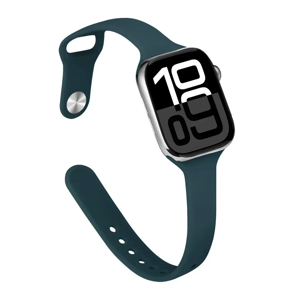 ตัวเลือกสินค้า สายรัดข้อมือสปอร์ตซิลิโคนสำหรับ Apple Watch พรีเมียม