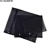 Hot 1pc Black Clothes Washing Machine Laundry Bag With Zipper Nylon Mesh Net Bra Cleaning Washing Bag 5