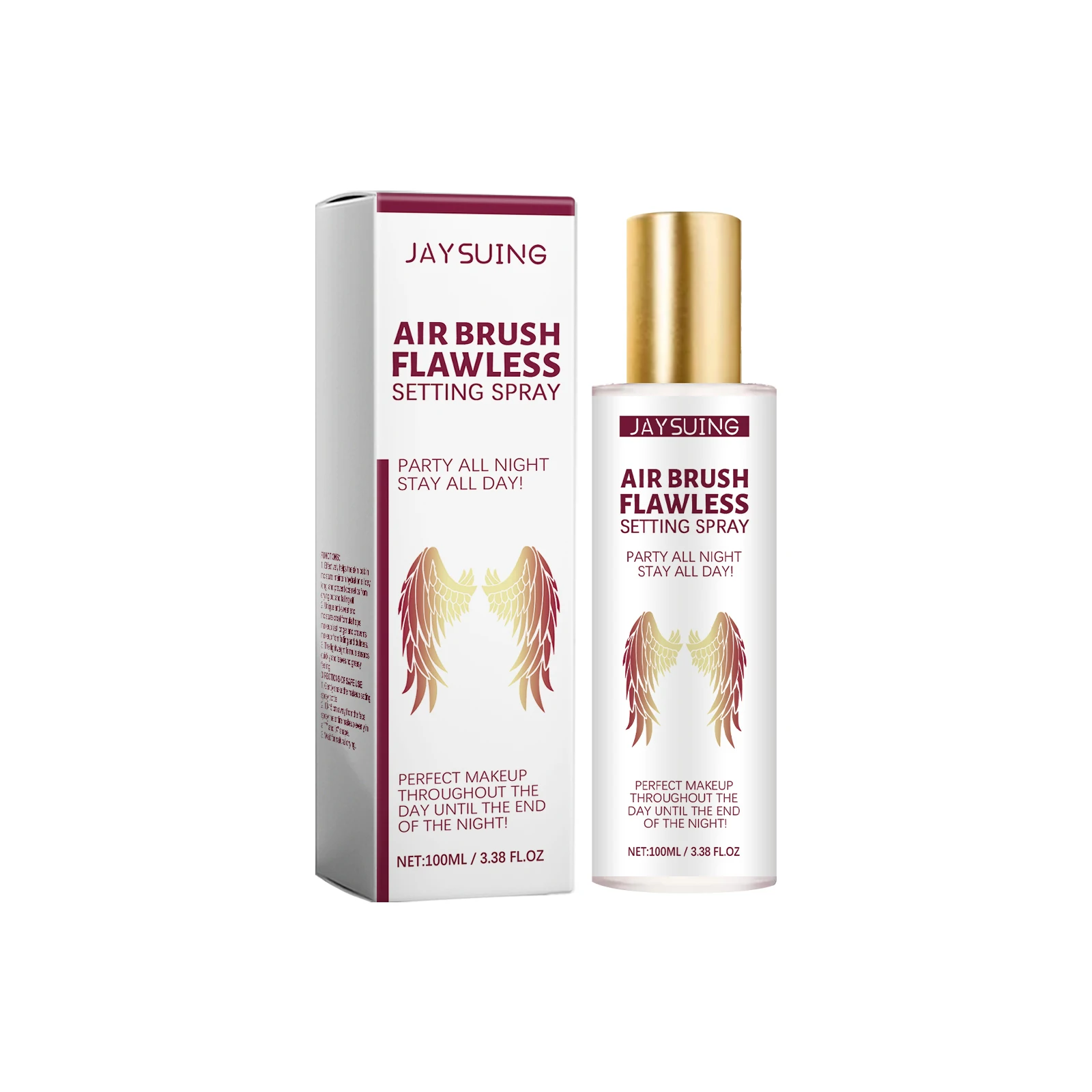 Makeup Setting Spray JAYSUING Makeup Setting Spray Waterproof Anti-Sweat Oil Control Long Lasting Refreshing Quick Fixer Finishing Spray Cosmetics