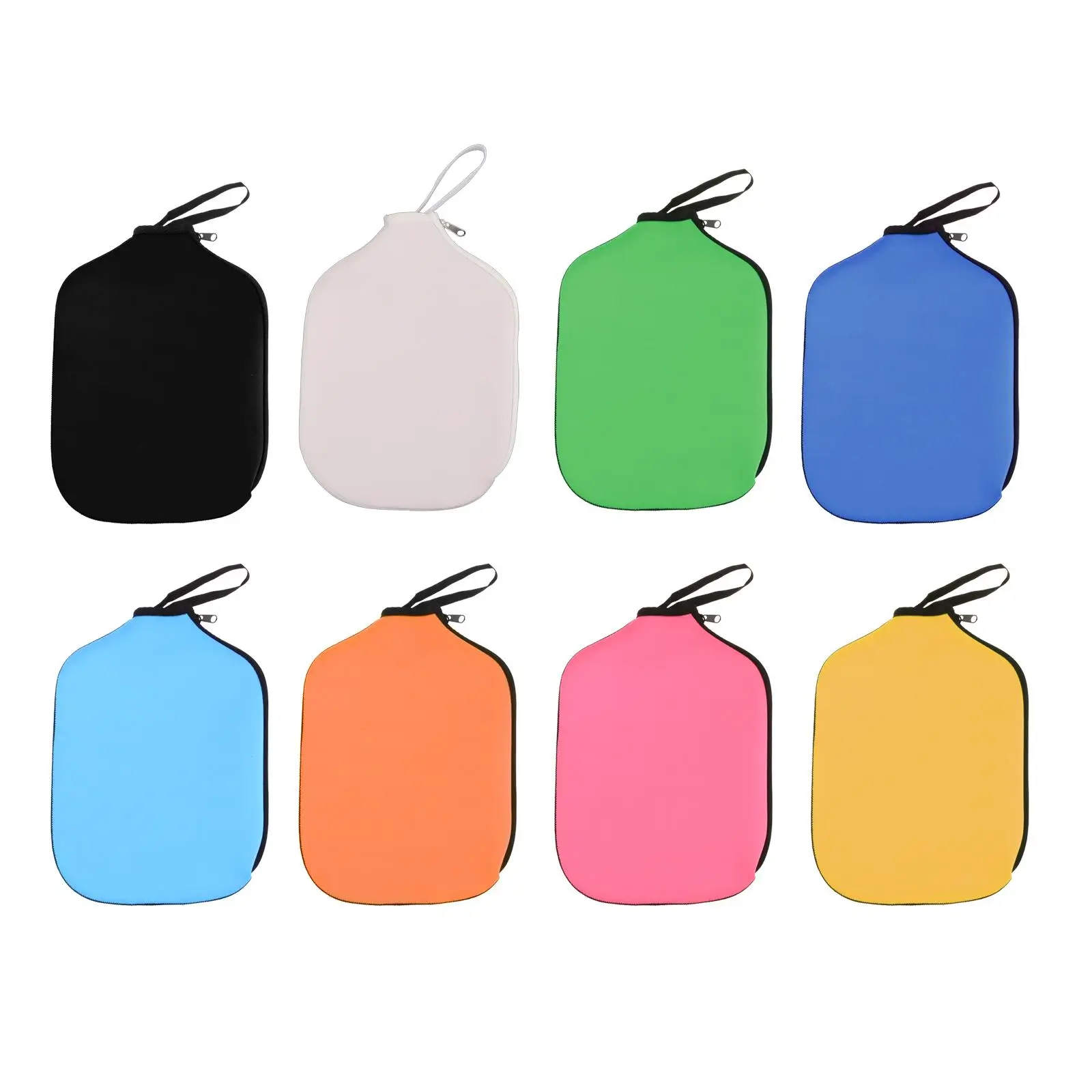 Pickleball Racket Cover Supplies Protector Storage Holder Racket Protection for Training Sports Practice Gift with Handle Strap