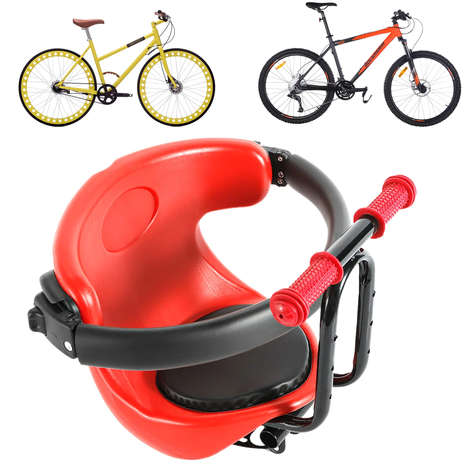Mountain Bike Rear Bike Baby Seat Tandem Bike Attachment For Kids