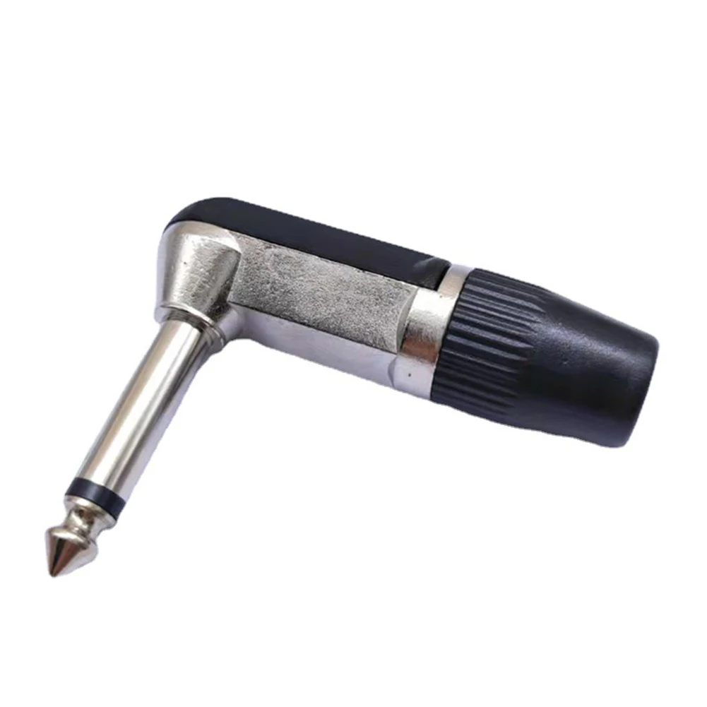Replacement Audio Adapter Right Angle Stereo 1/4 Inch 90 Degree Accessories Connector