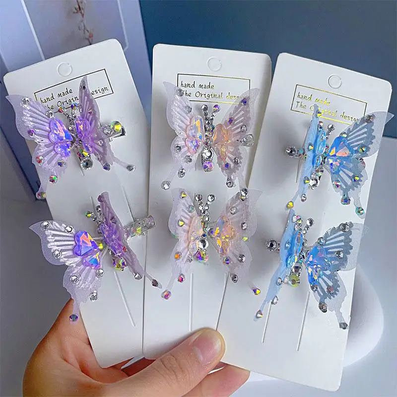

Tassel Hair Hair Clip New Accessories Girl Barrettes Pearl Butterfly Hairpin