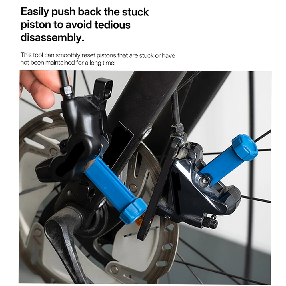 1/2Pcs Durable Steel Bicycle Brake Pad Spreader Tool Bike Hydraulic Disc Brake Piston Press Tool Brake Caliper Piston Extensions