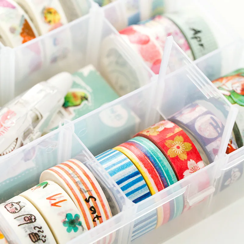 1pc 15 Girds Clear Large Plastic Organizer Box with Dividers Bead for Jewelry Box Craft Storage stationery organizer stationery storage box