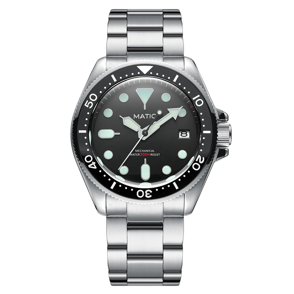 

MATIC WATCH DIVER X 42mm SII NH35A Mechanical Wristwatches [Matte Black Dial]