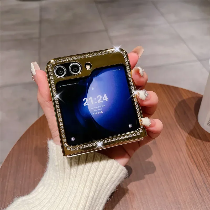 Electroplated Vintage Velvet Anti-Drop PU Leather Protective Cover