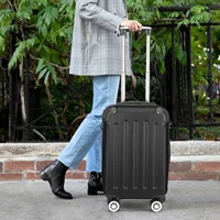 Ensemble de bagages Anajqaqia, 3 pièces 21/24/28 pouces, surface rigide en ABS 2