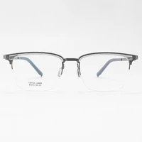 Очки Мужские/Женские из чистого титана с квадратной оправой — изображение 3