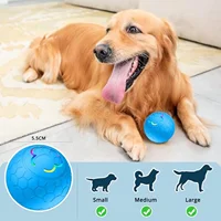 Interactive Dog Pet Ball Toys With Led Lilght Automatic Moving Smart Ball Dog Color Changing Bouncing Rotating Pet Products 5