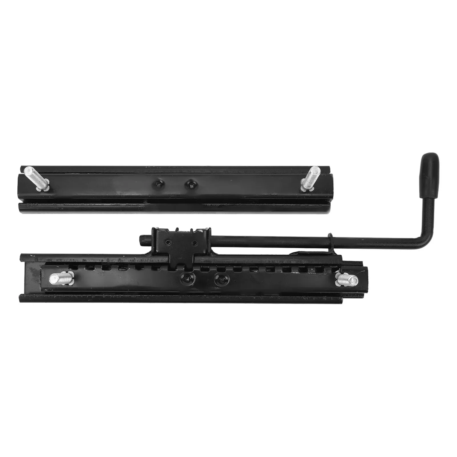2-Piece ATV Seat Slider Track Set - Adjustable Mounting Brackets For Go Karts & UTVs