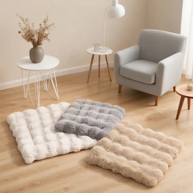 Pet Plush Mat Universal for all seasons Cat Bed Cat Blanket Warm Sleeping Mat for autumn and winter Dog Bed Dog Thick Mat 4