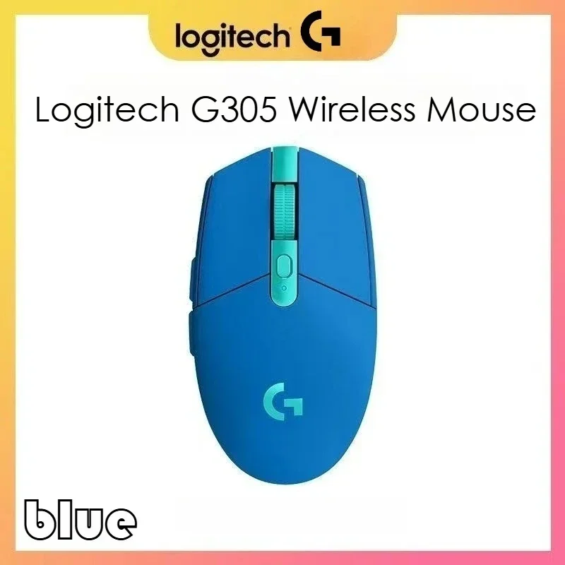 Mouse para jogos sem fio Logitech G304/G305: apresenta tecnologia sem fio LIGHTSPEED, um design ultraleve e portátil