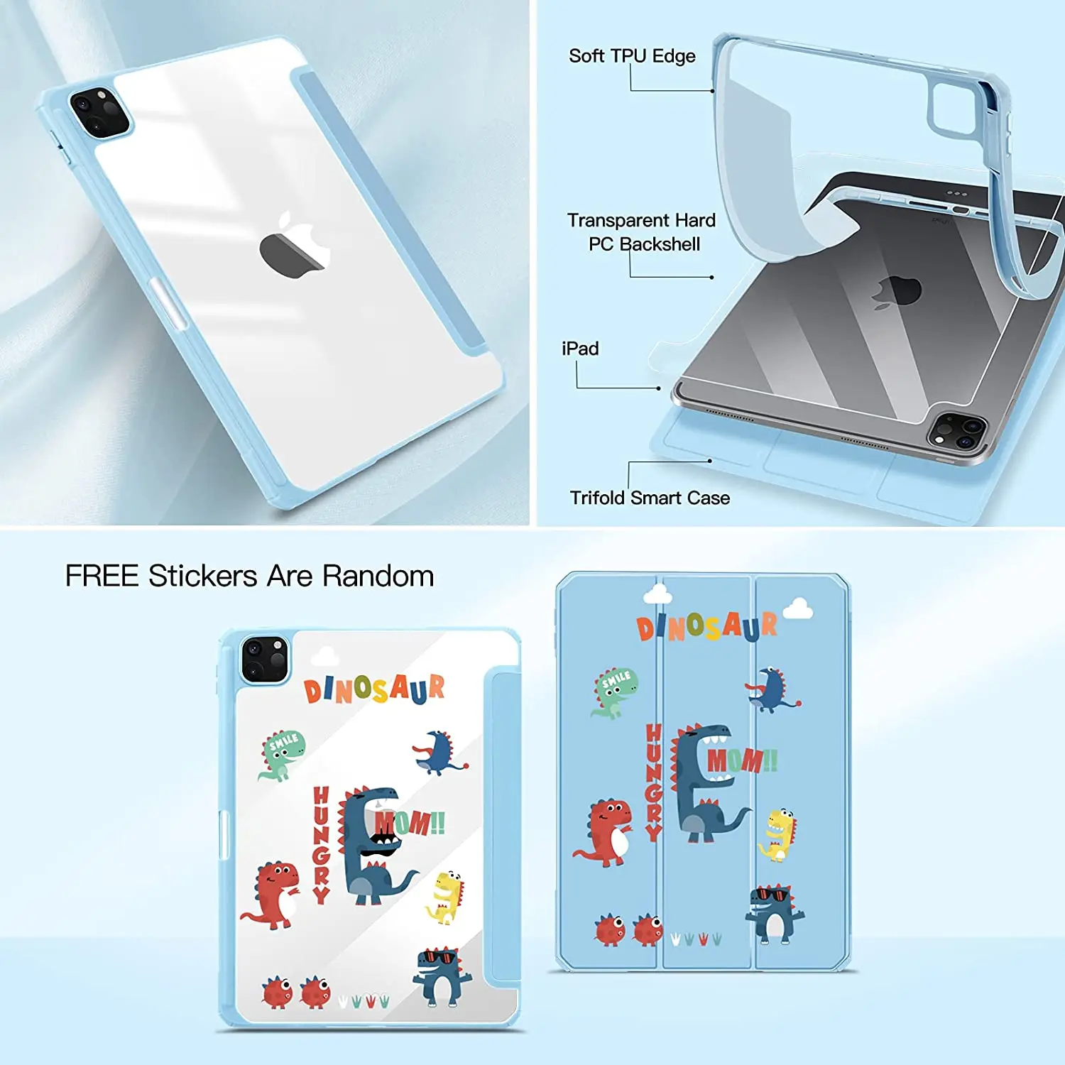 Capa para Ipad Pro 11 12.9 2023 Pro 2023 12 10.9 2023 Capa de Carregamento sem Fio com Suporte para Lápis Apple Air 10.9 10 5 - Imagem 2