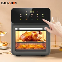 10L Large Capacity Electric Air Fryers Oil-free Automatic Household Kitchen 360°Baking Convection Oven Deep Fryer without Oil 1