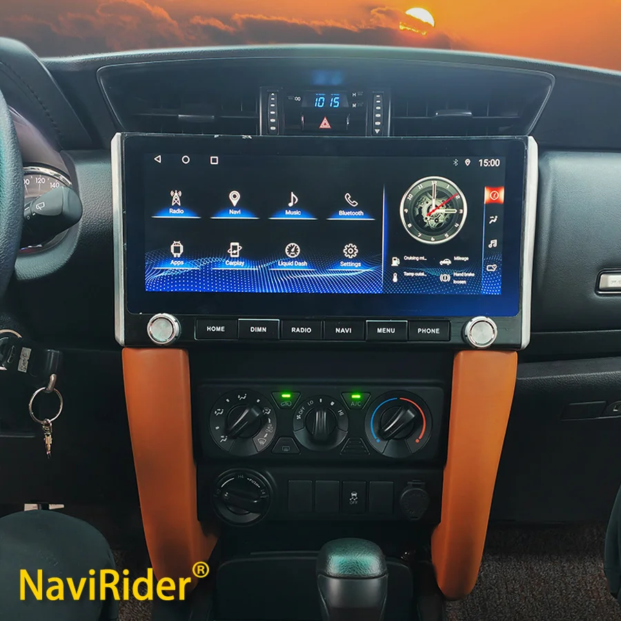 

12.3inch 2Din Car Radio Android Screen CarPlay For Toyota Fortuner 2015-2021 HILUX GPS Radio Autoradio Multimedia Video Player