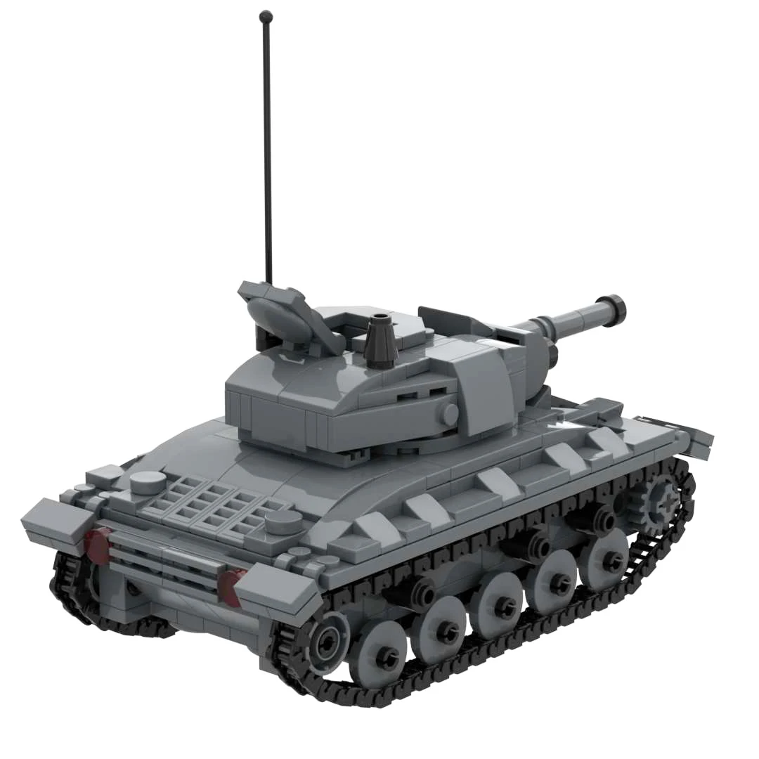 미 육군 탱크 M36 잭슨 M18 Hellcat 파괴자 M24 M26 M7 사제 105mm 곡사포 패튼 M60 M41 군사 빌딩 블록 장난감