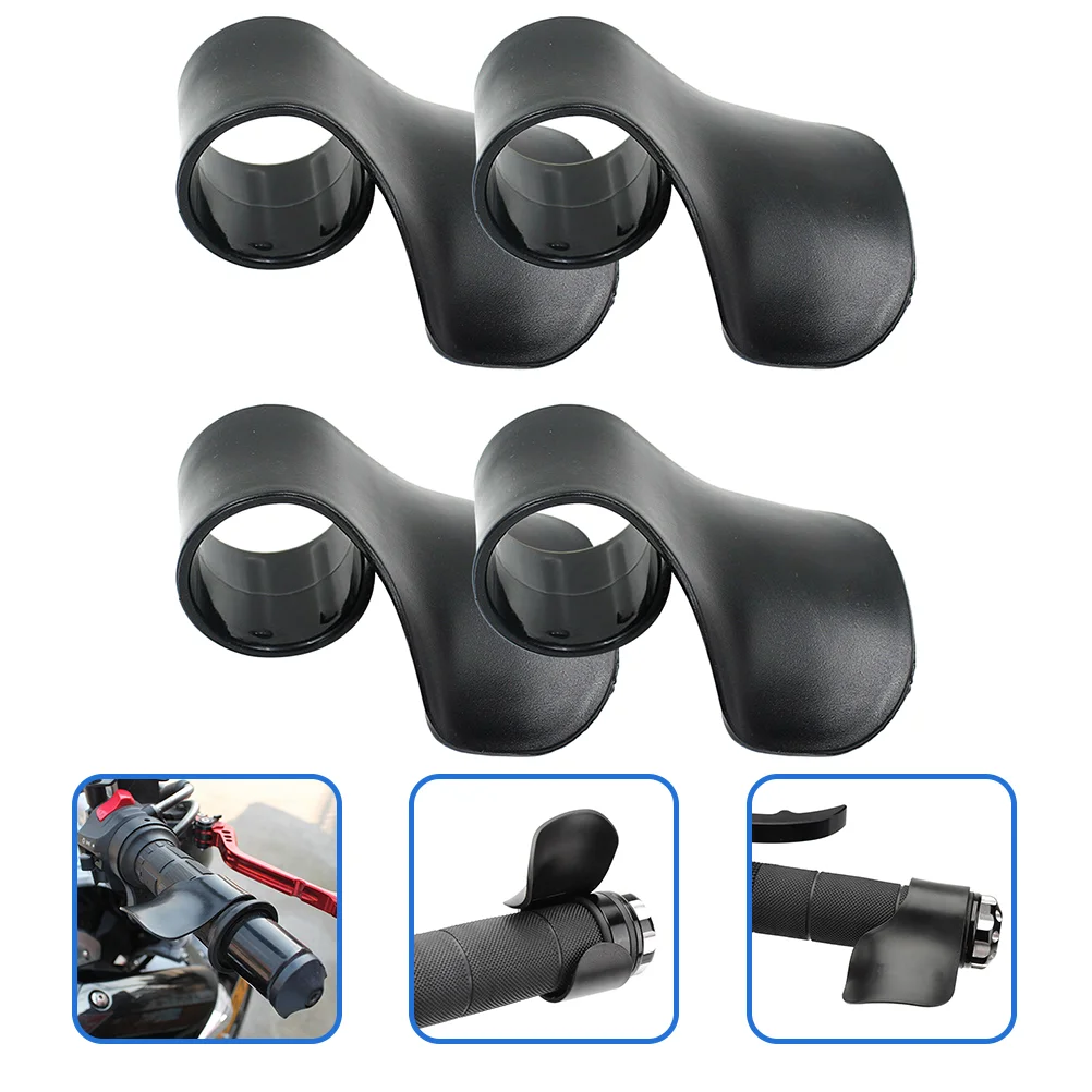 

4 Pcs Throttle Assist For ATV Extender Lock Off Road Vehicle Motorcycle Handle Accessories Cruise Control Plastic