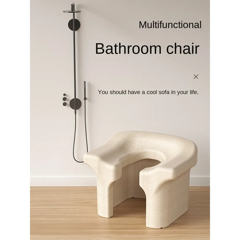 

Change squatting stool to sitting chair EP Bathroom small sofa Stool squatting toilet tool toilet seat rack Pregnant women and