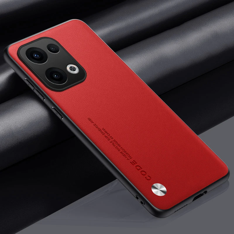 Luxury PU Leather Shockproof Phone Case with Full Protection & Silicone Back Cover